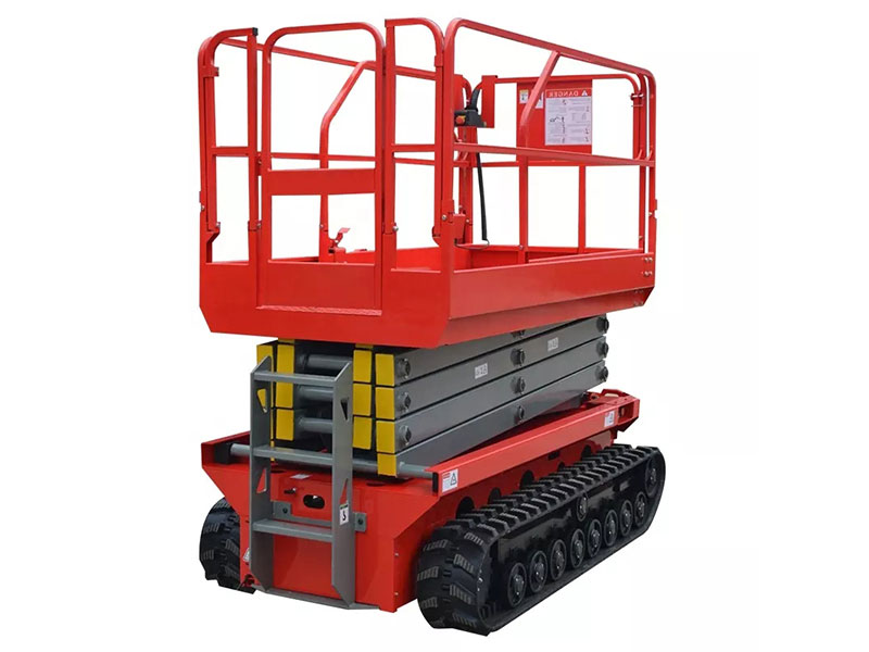 Crawler type fully automatic lifting platform